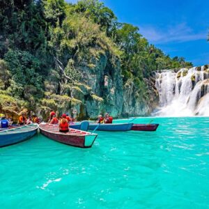 Paseo Canoa Cascada El Meco